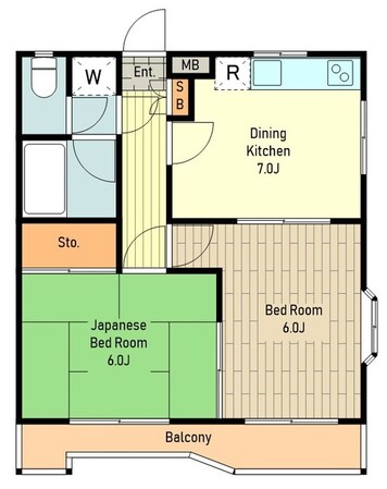 アメニティヴィラの物件間取画像